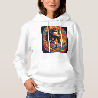Head-Turning Style Artistieke Hoodie Kleurrijke Co