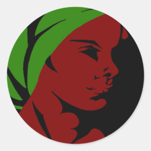 Head Wrap 3 (Paint.net) Ronde Sticker