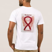 Headaches Ribbon Angel Custom T-shirt (Achterkant)