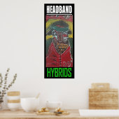 HEADBAND HYBRIDS POSTER (Keuken)