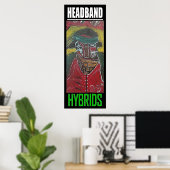 HEADBAND HYBRIDS POSTER (Thuiskantoor)
