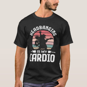 Headbanging is mijn cardio heavy Metal Music T-shirt