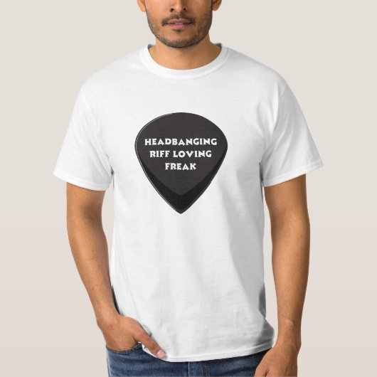 Headbanging, Riff Loving Freak T-shirt (Voorkant)