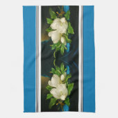 Heade Giant Magnolia Flower Blosgeld Theedoek (Verticaal)