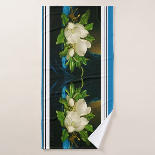 Heade Giant Magnolia Flower Blossom Bath Towels Bad Handdoek (Badhanddoek)