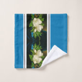 Heade Giant Magnolia Flower Blossom Bath Towels Bad Handdoek (Wasdoekje)