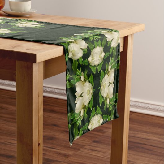 Heade Giant Magnolia Flower Blossom Table Runner Medium Tafelloper (Voorbeeld)