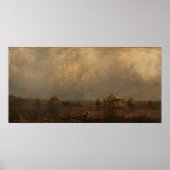 Heade - Hoge zijde van de moerassen Poster (Voorkant)