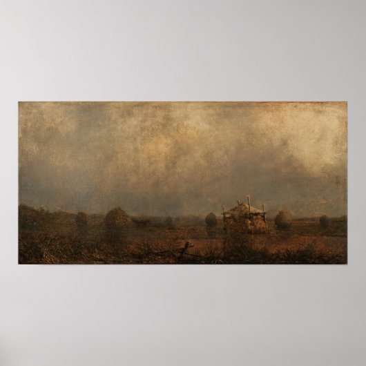 Heade - hoog tij op de moerassen poster (Voorkant)