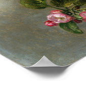 Heade - Hummingbird en appel bloesems Poster (Hoek)