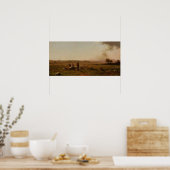 Heade - Hunters Resting 1863 Poster (Keuken)