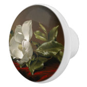 Heade Magnolia Flower Red Velvet Painting Knob Keramische Knop (Rechts)