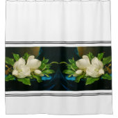 Heade Magnolia Flowers Blossom Curtain Douchegordijn (Voorkant)