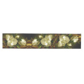 Heade Magnolia Flowers Gold Velvet Table Runner Medium Tafelloper (Horizontaal)