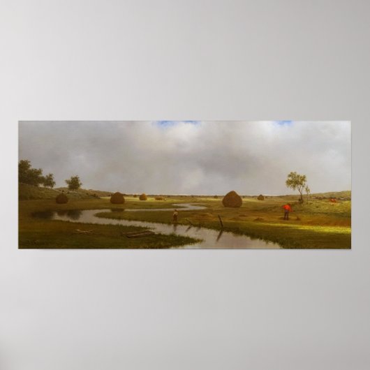 Heade - Marshfield Meadows 1878 Poster (Voorkant)