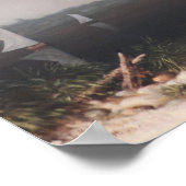 Heade - storm op de baai van Narragansett Poster (Hoek)