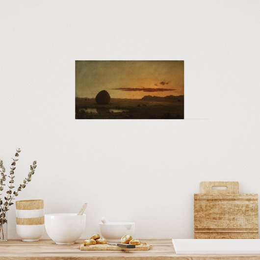 Heade - Sunset Newburyport Meadows Poster (Keuken)