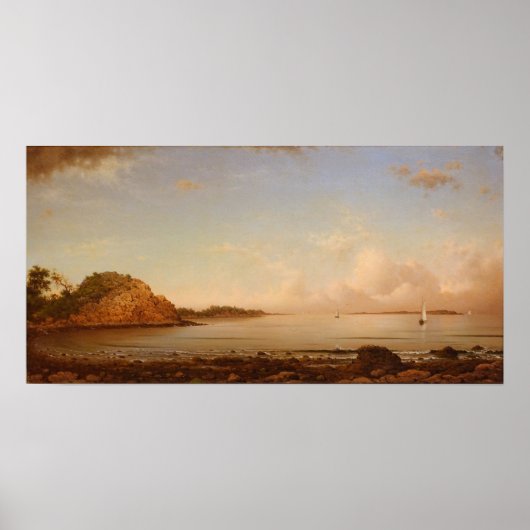 Heade - Zingend strand Manchester 1862 Poster (Voorkant)