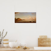 Heade - Zingend strand Manchester 1862 Poster (Keuken)