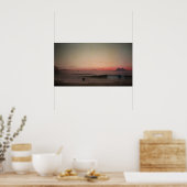 Heade - zingend strand Manchester Massachusetts Poster (Keuken)