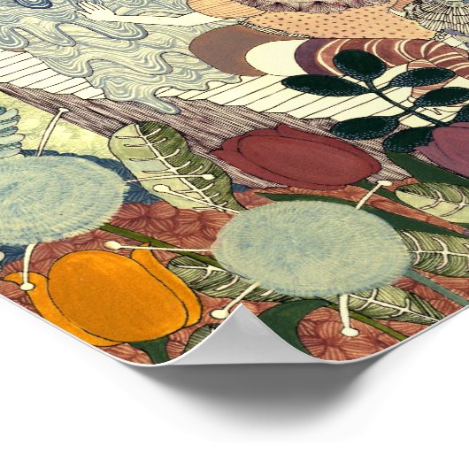 Headfone Droy Poster voor het redden van JAPAN! (Hoek)