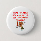 HEADHUNTER.png Ronde Button 5,7 Cm (Voorkant)