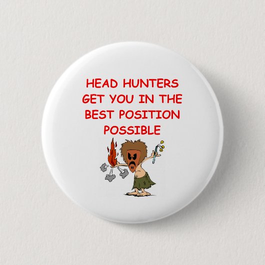 HEADHUNTER.png Ronde Button 5,7 Cm (Voorkant)