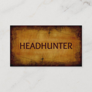 Headhunter-Visitekaartje Visitekaartje