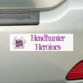 HeadhunterHeroines Bumpersticker (Op auto)