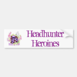 HeadhunterHeroines Bumpersticker