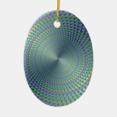 Headhurts Fractal Keramisch Ornament (Voorkant)