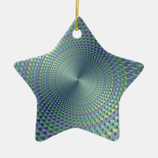 Headhurts Fractal Keramisch Ornament (Voorkant)