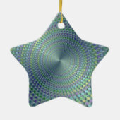 Headhurts Fractal Keramisch Ornament (Achterkant)