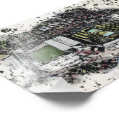 Headingley Cricket & Rugby Stadiums, Leeds Foto Afdruk (Hoek)