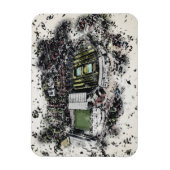 Headingley Cricket & Rugby Stadiums, Leeds Magneet (Verticaal)