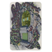 Headingley Cricket & Rugby Stadiums, Leeds Magneet (Verticaal)