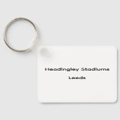 Headingley Cricket & Rugby Stadiums, Leeds Sleutelhanger (Achterkant)