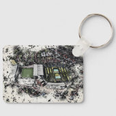 Headingley Cricket & Rugby Stadiums, Leeds Sleutelhanger (Voorkant)