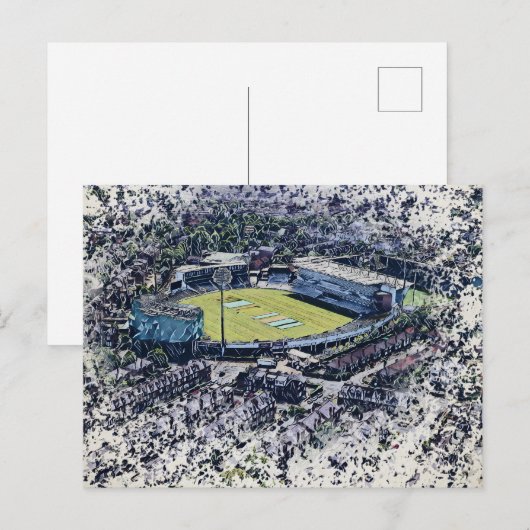 Headingley Stadium, Leeds Briefkaart (Voorkant / Achterkant)