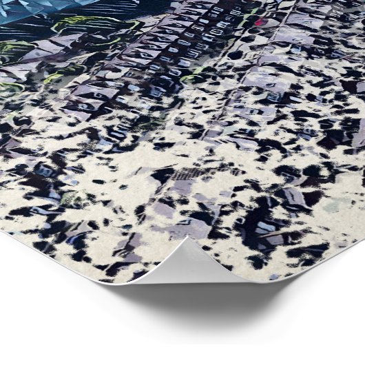 Headingley Stadium, Leeds Poster (Hoek)