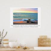 Headlands Sunset Poster (Keuken)