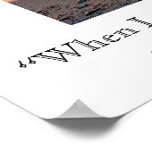 Headlands Sunset Poster (Hoek)