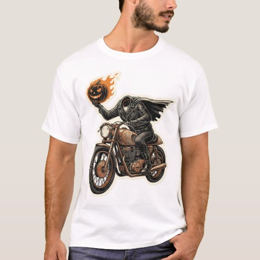Headless Biker - Ride or Die T-shirt (Voorkant)