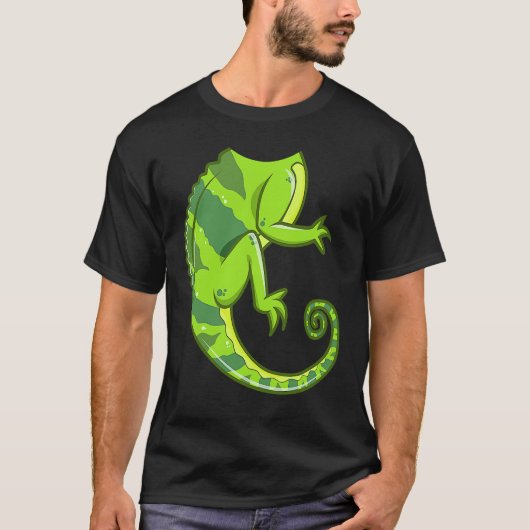 Headless Chameleon Lizard Halloween Costume DIY Ou T-shirt (Voorkant)