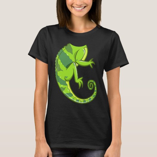 Headless Chameleon Lizard Halloween Costume DIY Ou T-shirt (Voorkant)