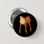 Headless Deer Lazy Diy Halloween Kostuum Fun Anima Ronde Button 5,7 Cm (Voorkant /achterkant)