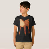 Headless herten luie DIY Halloween kostuum leuk an T-shirt (Voorkant volledig)