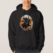 Headless Horeman met pompoenhoofd Hoodie (Voorkant)