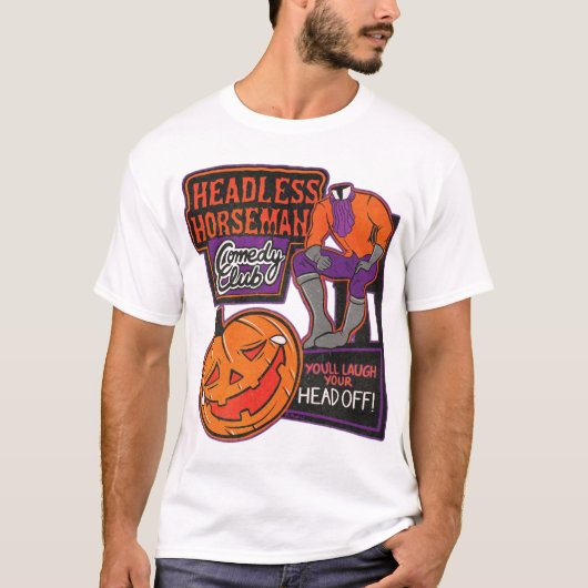 Headless Horseman Comedy Club Actief T-shirt (Voorkant)