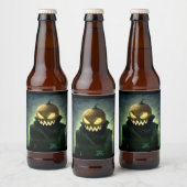 Headless Horseman Halloween Bier Labels Bier Etiket (Flessen)